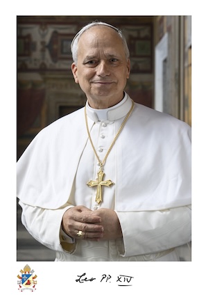Fotografía del Papa León XIV